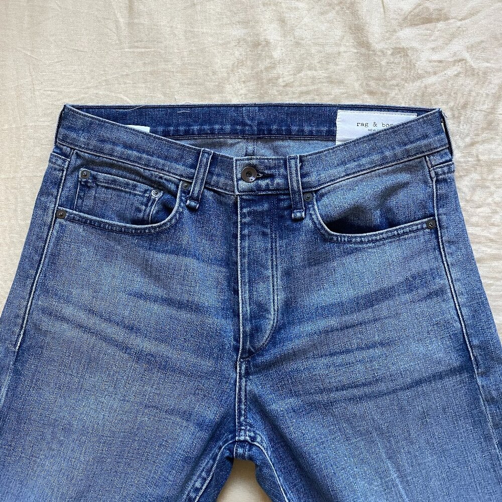 Rag & Bone Hemmed Denim